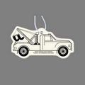 Paper Air Freshener - Tow Truck Tag W/ Tab
